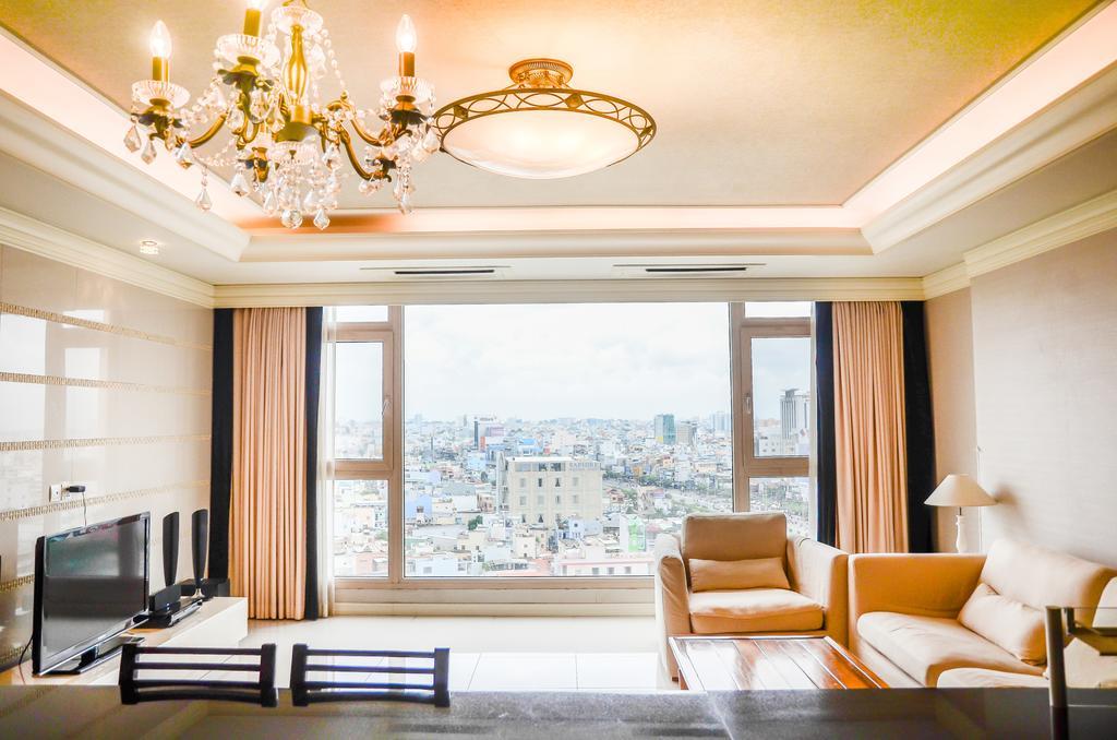 Cantavil Hoan Cau Aparthotel Ho Si Minh-város Szoba fotó